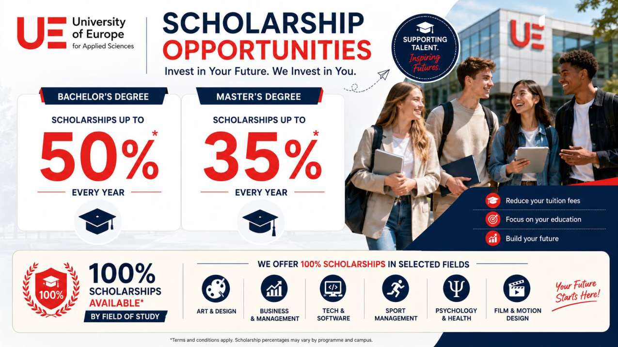 Học bổng Diversity tại UE