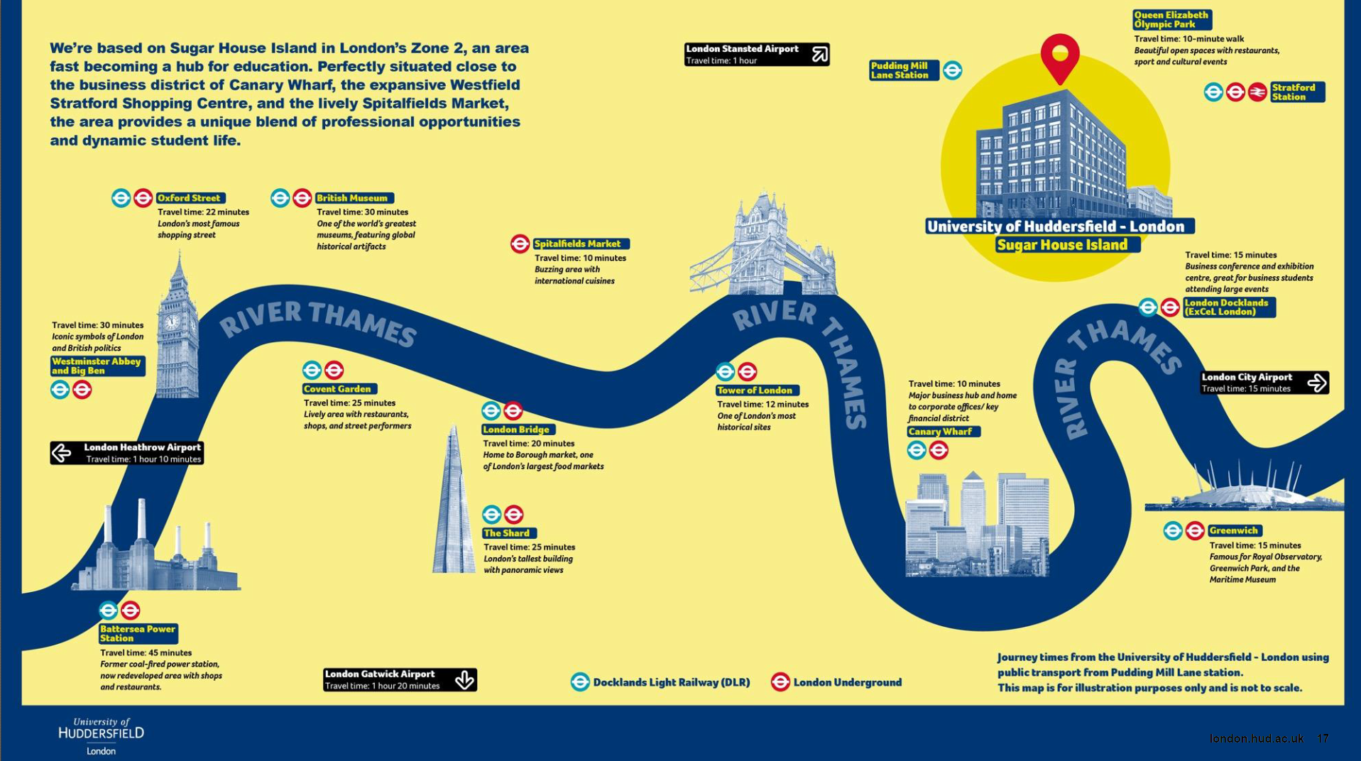 Canary Wharf London Location