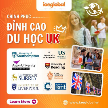 Chinh phục Đỉnh cao du học UK