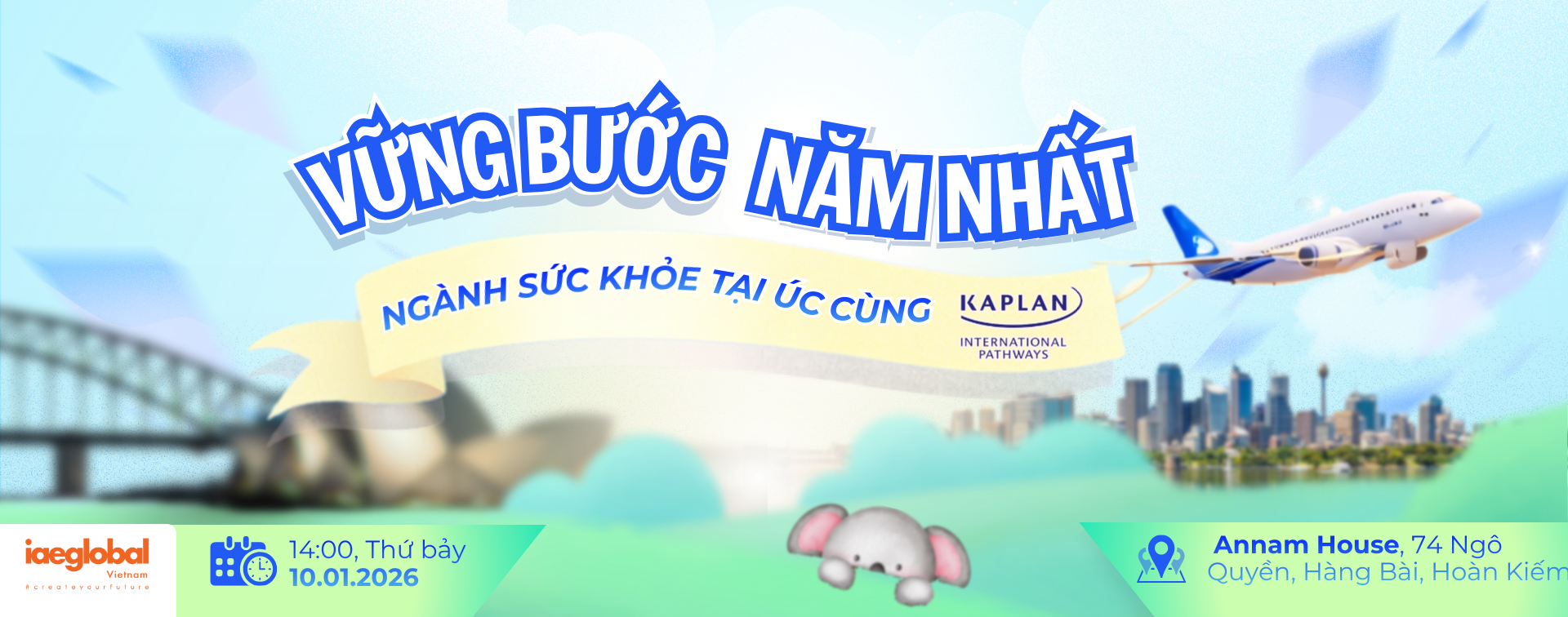 Vững bước năm nhất ngành Sức khỏe tại Úc cùng Kaplan Pathway | Sự kiện Du học 2026