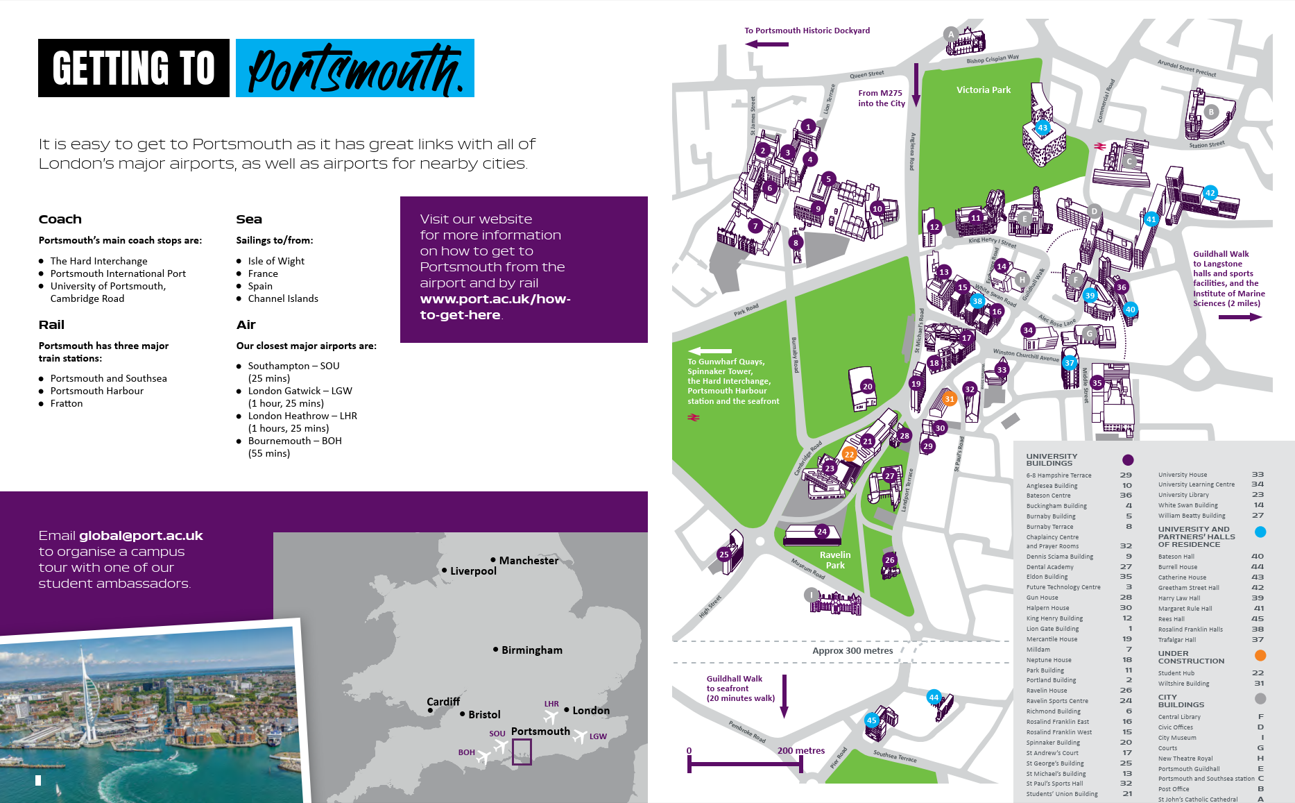 Portsmouth Location Map