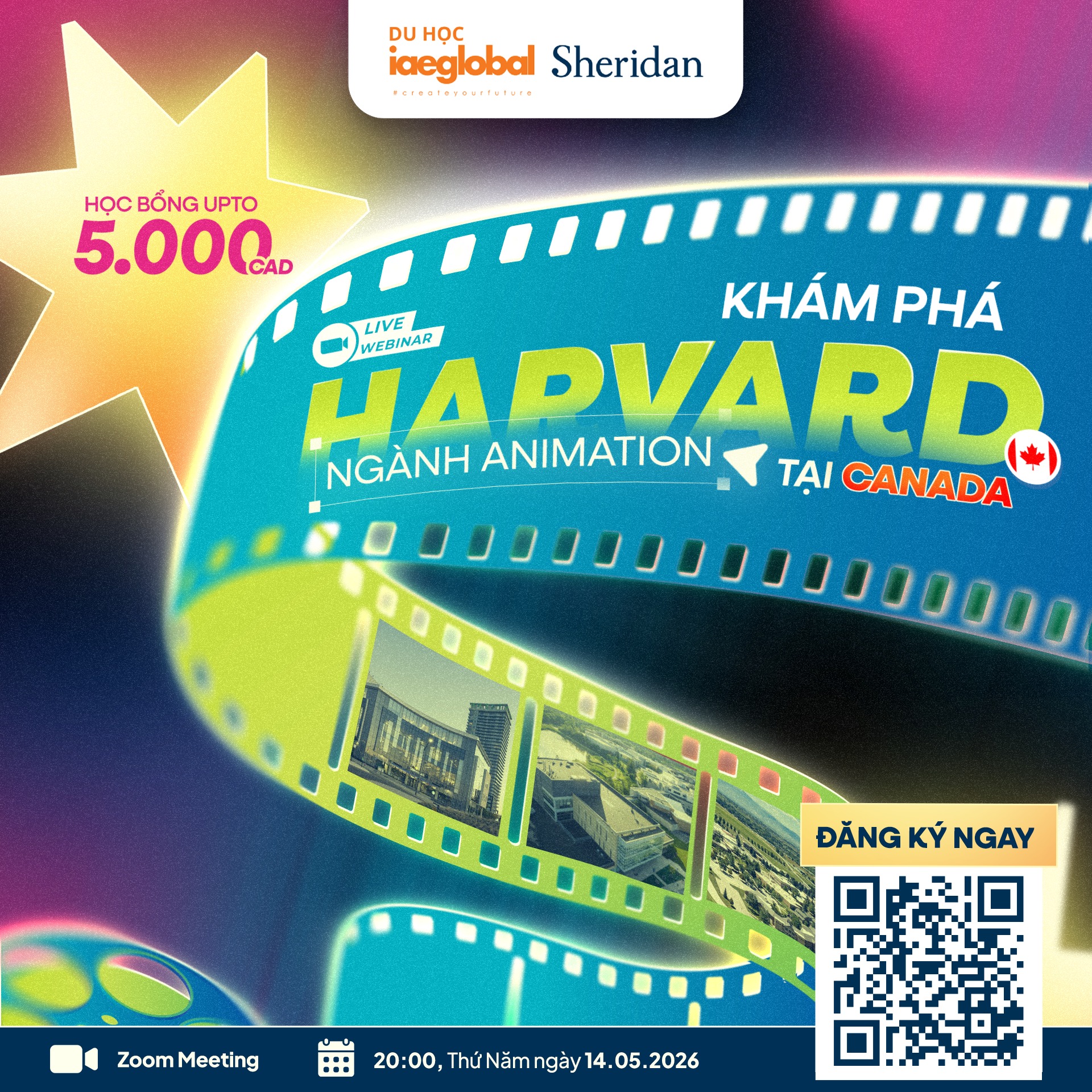 Sheridan Webinar Poster