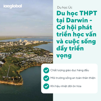 Du học THPT tại Darwin – Cơ hội phát triển học vấn và cuộc sống đầy triển vọng