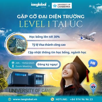DU HỌC ÚC TRƯỜNG LEVEL 1 - CƠ HỘI NHẬN HỌC BỔNG UPTO 30% CÙNG ĐẠI HỌC CANBERRA ??