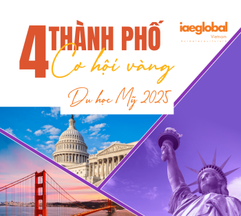 4 Thành Phố - 4 Cơ Hội Vàng: Du Học Mỹ Mùa Thu 2025