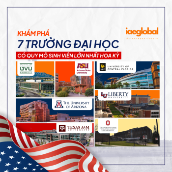 Khám Phá 7 Trường Đại Học Có Quy Mô Sinh Viên Lớn Nhất Mỹ Năm 2026