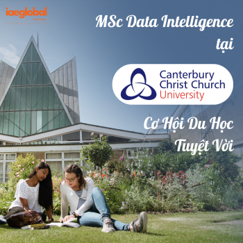 MSc Data Intelligence tại Canterbury Christ Church University: Cơ Hội Du Học Tuyệt Vời