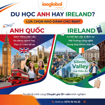 So Sánh Du Học Anh Và Ireland: Chi Phí, Visa, Việc Làm & Lựa Chọn Tối Ưu