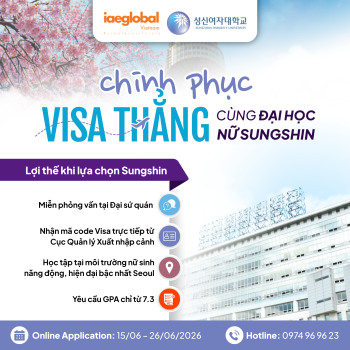 Study abroad in Korea in Fall 2026: Conquer Visa Code with Sungshin Women's University