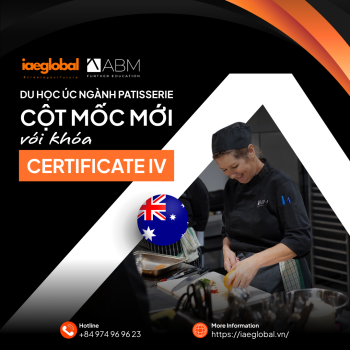 Du Học Úc Ngành Patisserie: Cột Mốc Mới Với Khóa Certificate IV Tại ABM Further Education
