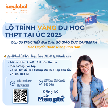 Gặp Gỡ Đại Diện Sở Giáo dục Canberra - Lộ Trình vàng Du học THPT tại Úc 2025
