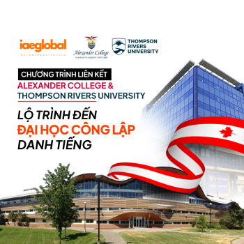 Chương trình liên kết Alexander College (AC) & Thompson Rivers University (TRU): Lộ trình đến Đại học công lập danh tiếng