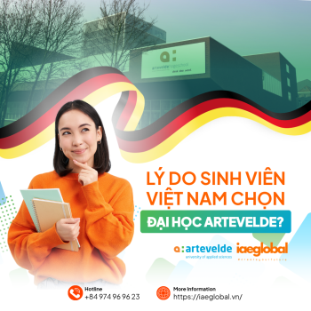 Lý do sinh viên Việt Nam chọn Đại học Artevelde (Bỉ)