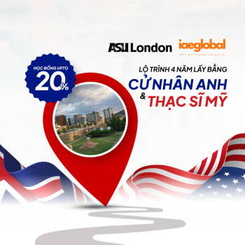 ASU London: 4-year pathway to earn a British Bachelor's degree and an American Master's degree