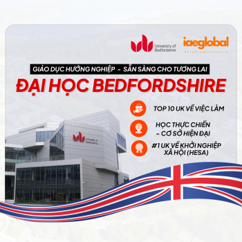 Đại học Bedfordshire: Giáo dục Hướng nghiệp – Sẵn sàng cho Tương lai