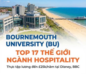 Du Học Anh Tại Bournemouth University: Đỉnh Cao Ngành Hospitality Và Media Sáng Tạo