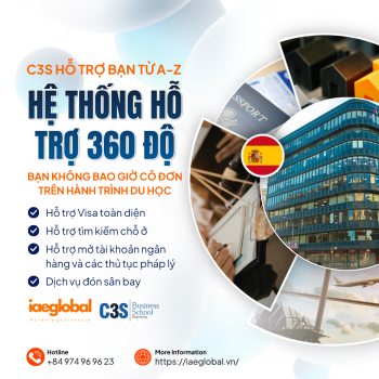 C3S hỗ trợ bạn từ A-Z: Bạn không bao giờ cô đơn trên hành trình du học