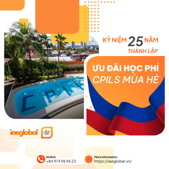 Ưu Đãi Học Phí CPILS Mùa Hè 2026: Kỷ Niệm 25 Năm Thành Lập