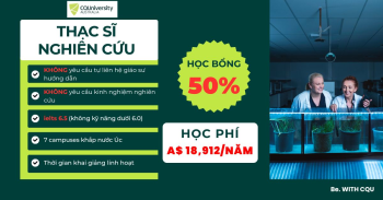 CQUniversity Master of Research: Học bổng 50% & Lộ trình Nghiên cứu tại Úc