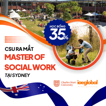 Charles Sturt University Ra Mắt Master of Social Work tại Sydney: Học Bổng 35%