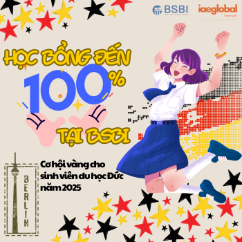 Học bổng đến 100% tại BSBI – Cơ hội vàng cho sinh viên du học Đức năm 2025