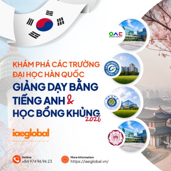 Khám Phá Các Trường Đại Học Hàn Quốc Giảng Dạy Bằng Tiếng Anh & Học Bổng Khủng 2026