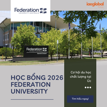 Học Bổng Du Học Úc 2026: Federation University