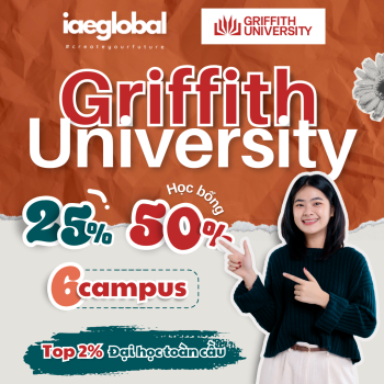 ĐẾN QUEENSLAND - ĐẾN NGAY GRIFFITH UNIVERSITY - TOP 2% ĐẠI HỌC HÀNG ĐẦU TOÀN CẦU
