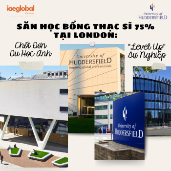 Săn Học Bổng Thạc Sĩ 75% Tại London: Chốt Đơn Du Học Anh 