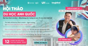 Online Seminar Đại học East London - Bệ phóng cho tương lai rực rỡ của nhà thiết kế