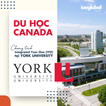 Cơ Hội Du Học Canada: Chương Trình Integrated Year One (IYO) tại York University Mở Rộng!