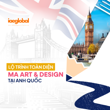 Thạc Sĩ Nghệ Thuật & Thiết Kế (MA Art and Design) tại Anh: Lộ Trình Toàn Diện