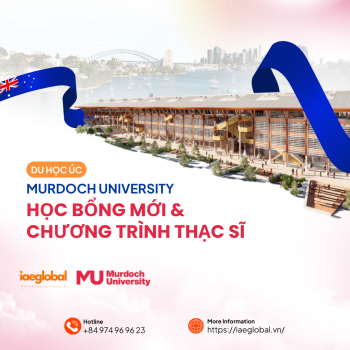Du Học Úc Trường Murdoch University: Học Bổng Mới & Chương Trình Thạc Sĩ