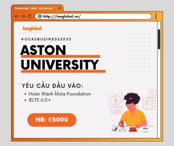DU HỌC NGÀNH BUSINESS TẠI ANH QUỐC - ASTON UNIVERSITY