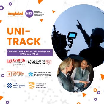 UNITRACK CÙNG NIET GROUP - LỘ TRÌNH CHUYỂN TIẾP ĐẾN CÁC TRƯỜNG ĐẠI HỌC CHO CÁC BẠN HỌC SINH DƯỚI 18 TUỔI