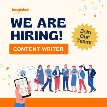 TUYỂN CỘNG TÁC VIÊN CONTENT WRITER - IAE GLOBAL VIETNAM