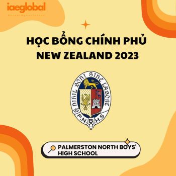 HỌC BỔNG CHÍNH PHỦ NEW ZEALAND 2023 - PALMERSTON NORTH BOYS' HIGH SCHOOL