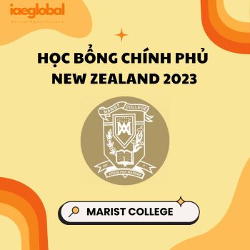 HỌC BỔNG CHÍNH PHỦ NEW ZEALAND 2023 - MARIST COLLEGE