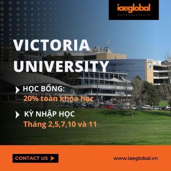 HỌC BỔNG TOÀN KHÓA CÁC TRƯỜNG ĐẠI HỌC HÀNG ĐẦU CỦA ÚC - VICTORIA UNIVERSITY
