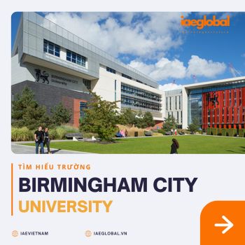 BIRMINGHAM CITY UNIVERSITY: CƠ HỘI LÀM VIỆC TẠI CÁC TẬP ĐOÀN LỚN