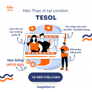 TESOL - TRỞ THÀNH GIÁO VIÊN TIẾNG ANH KHÔNG CẦN KINH NGHIỆM