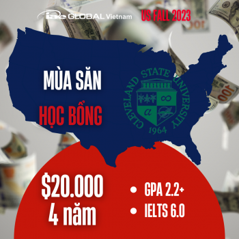 SĂN HỌC BỔNG TOÀN NƯỚC MỸ - ĐẠI HỌC CLEVELAND STATE