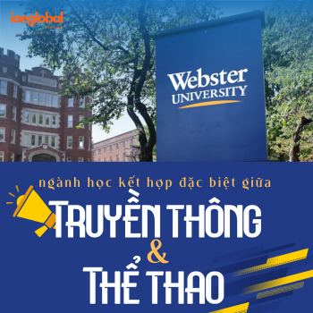 Ngành học kết hợp đặc biệt giữa Truyền thông và Thể thao tại Webster University