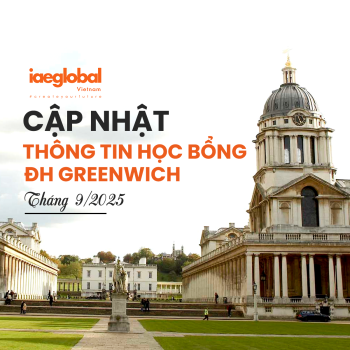 Cơ Hội Học Bổng Hấp Dẫn Tại Đại Học Greenwich, Anh Quốc (Kỳ Nhập Học Tháng 9/2025)