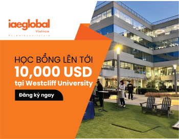 Cập nhật học bổng cho Sinh viên Quốc tế tại Westcliff University