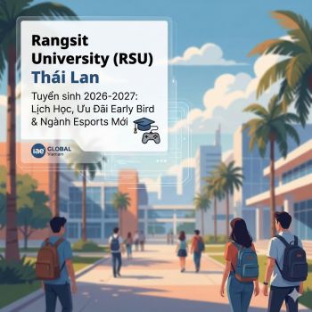 THÔNG BÁO QUAN TRỌNG TỪ ĐẠI HỌC RANGSIT: CẬP NHẬT LỊCH TUYỂN SINH NĂM HỌC 2026!