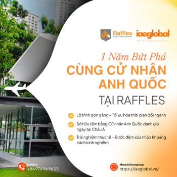 Bẻ Lái Sự Nghiệp Sang Ngành Truyền Thông Số: 1 Năm Bứt Phá Cùng Cử Nhân Anh Quốc Tại Raffles