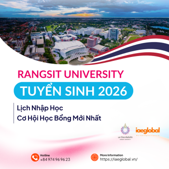 Rangsit University Tuyển Sinh 2026: Cập Nhật Lịch Nhập Học và Cơ Hội Học Bổng Mới Nhất