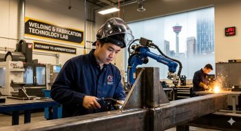 HỌC KỸ THUẬT HÀN & CHẾ TẠO – LỘ TRÌNH HỌC NGHỀ tại SAIT, Calgary!