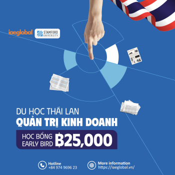 Du học Thái Lan ngành Quản trị Kinh doanh tại Stamford: Học bổng Early Bird
